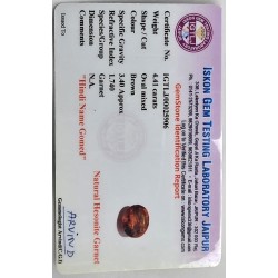 Gomed (Hessonite Garnet Stone) – Certified Natural Gemstone Gomed (Hessonite Garnet Stone) – Certified Natural Gemstone